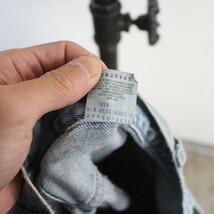 e850 20001年製 Levis 560デニムパンツ■00s 表記サイズW34インチ バギー Gパン リーバイス アメカジ 古着 古着卸 激安 希少 検 90s_画像9