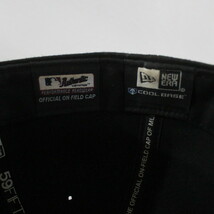 2000年代製 キャップ NEWERA■00s 黒 ブラック 帽子 ハット hat 古着 アメカジ ストリート 古着卸 MLB ホワイトソックス 80s 90s 70s 60s_画像6