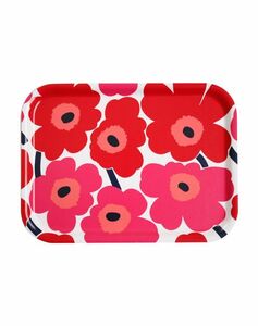 新品 未使用 1円スタート マリメッコ ミニトレー トレイ ウニッコ柄 プライウッド トレー marimekko MINI UNIKKO PLYWOOD TRAY 067766