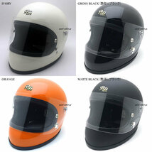 McHAL MACH 02 APOLLO Full Face Helmet GROSS BLACK L/艶有りブラック黒マックホールアポロオフロードフルフェイス族ヘルmoto4speedway50s_画像2