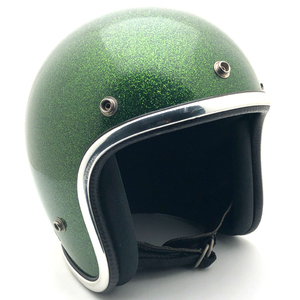 送料無料 ARTHUR FULMER AF40 GREEN METALFLAKE 60cm/アーサーフルマー緑ビンテージヘルメットハーレーチョッパーグランメゾン東京キムタク