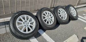 ☆美品！！215/65R16 MICHELIN X-ICE ミシュラン スタッドレスタイヤ・アルミホイール４本セット☆