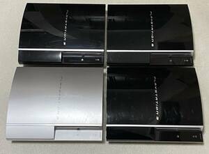 SONY プレステ3 PS3 本体 4台セット / CECH L00×2・CECH H00×2 / ジャンク品 プレイステーション3