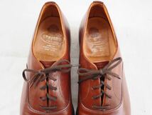 Church’s Balmoral Classic Oxford Shoes 人チャーチ バルモラル クラシックブラウン ドレスシューズ_画像9
