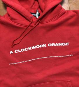 UNDERCOVER HOODIE CLOCKWORK ORANGE アンダーカバー 時計じかけのオレンジ フーディー パーカー クリーニング済み