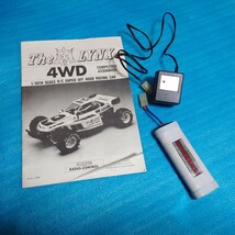 プレイトロン　リンクス　4WD 説明書　バッテリー　バッテリーチャージャー　_画像1