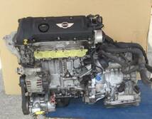 [Rmdup32218] BMW ミニ R56 MF16 エンジン AT セット テスト動画あり 79080km (R55/R57/クーパー/クラブマン/適合確認可)_画像1