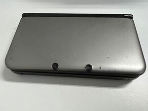 1スタ】任天堂 ニンテンドー 3DS LL 動作確認済み シルバー ブラック 通電確認 未初期化 ポケモン イナズマイレブン　ゲーム 本体