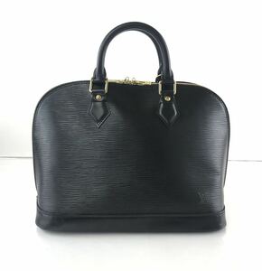 【HT4731】LOUISVUITTON ルイヴィトン エピ アルマ MI0030 ノワール カデナ ハンドバッグ 手提げカバン レディース バッグ 袋付き 南京錠付