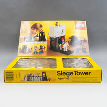 未開封 LEGO 6061 Siege Tower 攻城塔 LEGOLAND レゴ レゴランド　お城シリーズ キャッスル 1984年_画像6