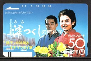 テレカ 澪つくしの町 銚子 沢口靖子 テレホンカード