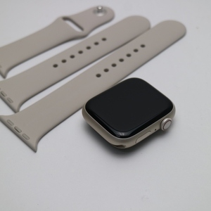 新品同様 Apple Watch Series8 45mm GPS+Cellular スターライト スマホ 中古あすつく 土日祝発送 即日発送