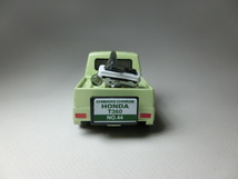 タカラ ちびっこチョロＱ ホンダＴ３６０（黄緑）荷台にモトコンポ（白）（箱なし）ホンダミニカー　HONDA（新品）_画像4
