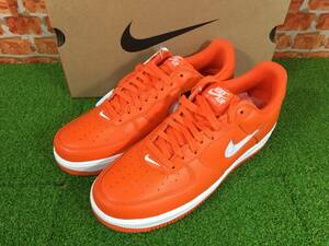 NIKE ナイキ AIR FORCE 1 LOW COLOR OF THE MONTH Orange Jewel 27.5cm FJ1044-800 美品 店頭展示品 