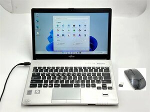 驚き価格 新品無線マウス付き 13.3型 中古ノートパソコン 富士通 S935/K 第5世代 i5 6GB 高速SSD 無線 Bluetooth カメラ Windows11 Office