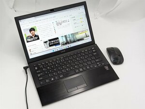 1円～ 新品マウス付き Windows11 Office SSD256GB 13.3型 中古ノートパソコン SONY VJP132C11N 第5世代 Core i5 Bluetooth カメラ 保証付