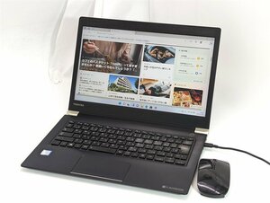 1円～ 新品マウス付き フルHD 13.3型 軽量薄型 中古ノートパソコン 東芝 U63/H 第7世代Core i5 8GB 高速SSD 無線 Bluetooth Windows11