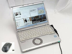 驚き価格 新品無線マウス付き 新品SSD512 中古ノートパソコン Panasonic CF-SZ5PDYVS 第6世代 i5 8GB Bluetooth カメラ Windows11 Office