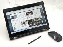 1円～ 新品無線マウス付き タッチ可 12インチ ノートパソコン Lenovo Yoga 260 中古美品 第6世代Core i3 高速SSD 無線 Windows11 Office_画像1