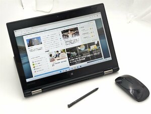 1円～ 新品無線マウス付き タッチ可 12インチ ノートパソコン Lenovo Yoga 260 中古美品 第6世代Core i3 高速SSD 無線 Windows11 Office