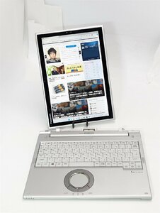 1円～ 新品無線マウス付き 中古ノートパソコン LTE対応 12型 Panasonic CF-XZ6RF7VS 第7世代i5 8GB 無線 Bluetooth Windows11 Office