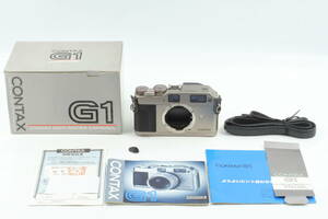 F2317 Contax G1 コンタックス G1 箱 ストラップ付 動作確認済み　