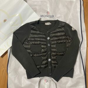 モンクレール MONCLER ニット　ダウン　カーディガン 