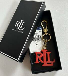 【送料無料】新品 Ralph Lauren ラルフローレン★キーホルダー オレンジ