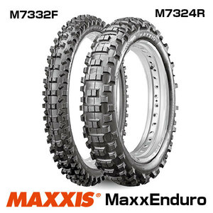 1本 MAXXIS モトクロス バイク タイヤ M7324R 140/80-18 70R TT マキシス リア用 MaxxEnduro 2023年製 法人宛送料無料