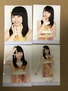 AKB48 向井地美音 月別 Theater 2014. November 生写真 4種コンプ