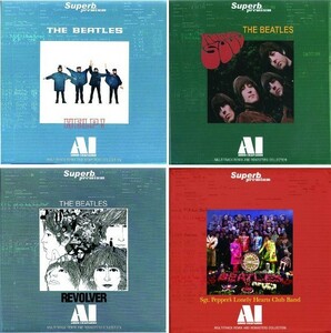 THE BEATLES AI - AUDIO COMPANION=シリーズ4タイトル8CDセット Help Revolver 他