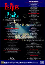BEATLES 2タイトルセット THE FIRST U.S.CONCERT-WASHINGTON 1964 & AT SHEA STADIUM : 55TH ANNIVERSARY ビートルズ_画像2