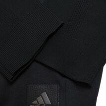 P603 新品 アディダス ゴルフ 裏地フリース フルジップ ジャケット ブルゾン (サイズ:XL) adidas GOLF 防風 保温_画像6