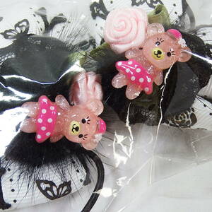  Lolita san pretty bear Chan. hair elastic tsu Inte -ru hair elastic 