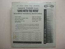 ＊【LP】The Cinema Sound Stage Orchestra／Gone With The Wind And Other Academy Award Hits （SF-29100）（輸入盤）シュリンク付_画像4