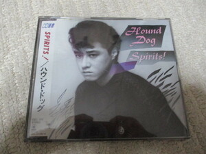 ◇ハウンド・ドッグ/Spirits！◇CD選書　フォルティシモ　ラスト・シーン　スピリッツ　送185