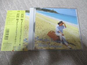 ◇沢田聖子/Acoustic Summer◇帯付き　乗り越えて行けるね　未来の子供達のために　アコースティック・サマー　送185