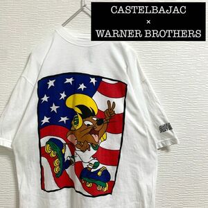 【希少】 激レア カステルバジャック × ワーナー ゴンザレス Tシャツ キャラクター ヴィンテージ ビンテージ Warner