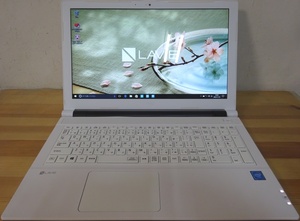 NEC ノートパソコン LAVIE Note Standard PC-NS100F1W/Cele 3855U 1.6GHz/4GB/500GB/中古特価良品