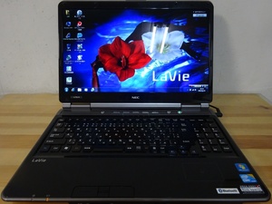 NEC ノートパソコン LaVie L PC-LL750BS1YB/Core i5-450M 2.4GHz/4GB/500GB/中古特価良品