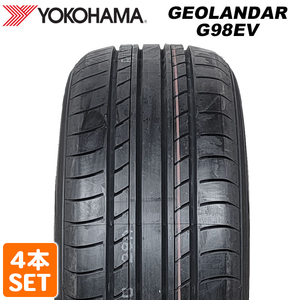 【2023年製】 YOKOHAMA 215/60R17 96H GEOLANDAR G98EV ジオランダー ヨコハマタイヤ サマータイヤ 夏タイヤ ラジアル 4本セット