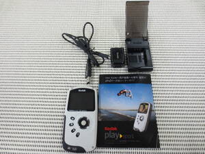 動作未確認のためジャンク品です　　Kodak Playsport Zx3 Pocket Video Camera コダック ポケット ビデオカメラ