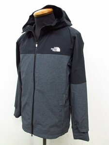 s2432　極美品 THE NORTH FACE APEX Flex Hoodie エイペックスフレックスフーディ Mサイズ　グレー NP72181 　ザ ノースフェイス　