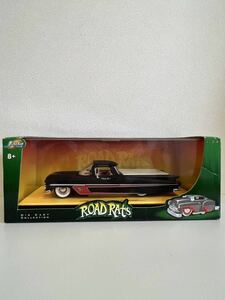 Jada TOYS ROAD RATS '59 CHEVY EL CAMINO エルカミーノ 1/24　マットブラック【艶消し】