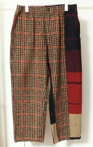 18AW Engineered Garments エンジニアードガーメンツ Jog Pant Gun Club Multi Check Knit ジョグ パンツ L ガンクラブ チェック ニット