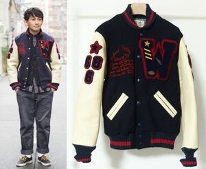 WAREHOUSE ウエアハウス Bodies Lot 2129 AWARD JACKET フルレター アワード ジャケット スタジャン 36 フルデコ