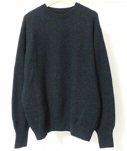 22AW BATONER バトナー BN-22FM-043 FLEECE WOOL BACKLOOP CREW NECK フリース ウール バックループ クルーネック ニット 2