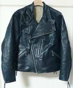 Peter's TAILOR MADE AVIATOR JACKET アビエーター ジャケット / レザー ダブルブレステッド モーターサイクル ジャケット