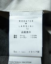 NICK WOOSTER ニックウースター x LARDINI ラルディーニ クレイジー パターン ウール パンツ 50_画像5