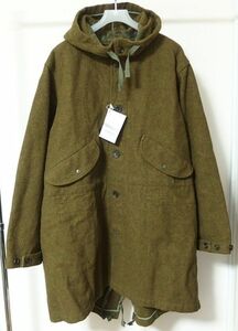 Engineered Garments エンジニアードガーメンツ Highland Parka Heavy Wool Melton ハイランド パーカー L モッズコート